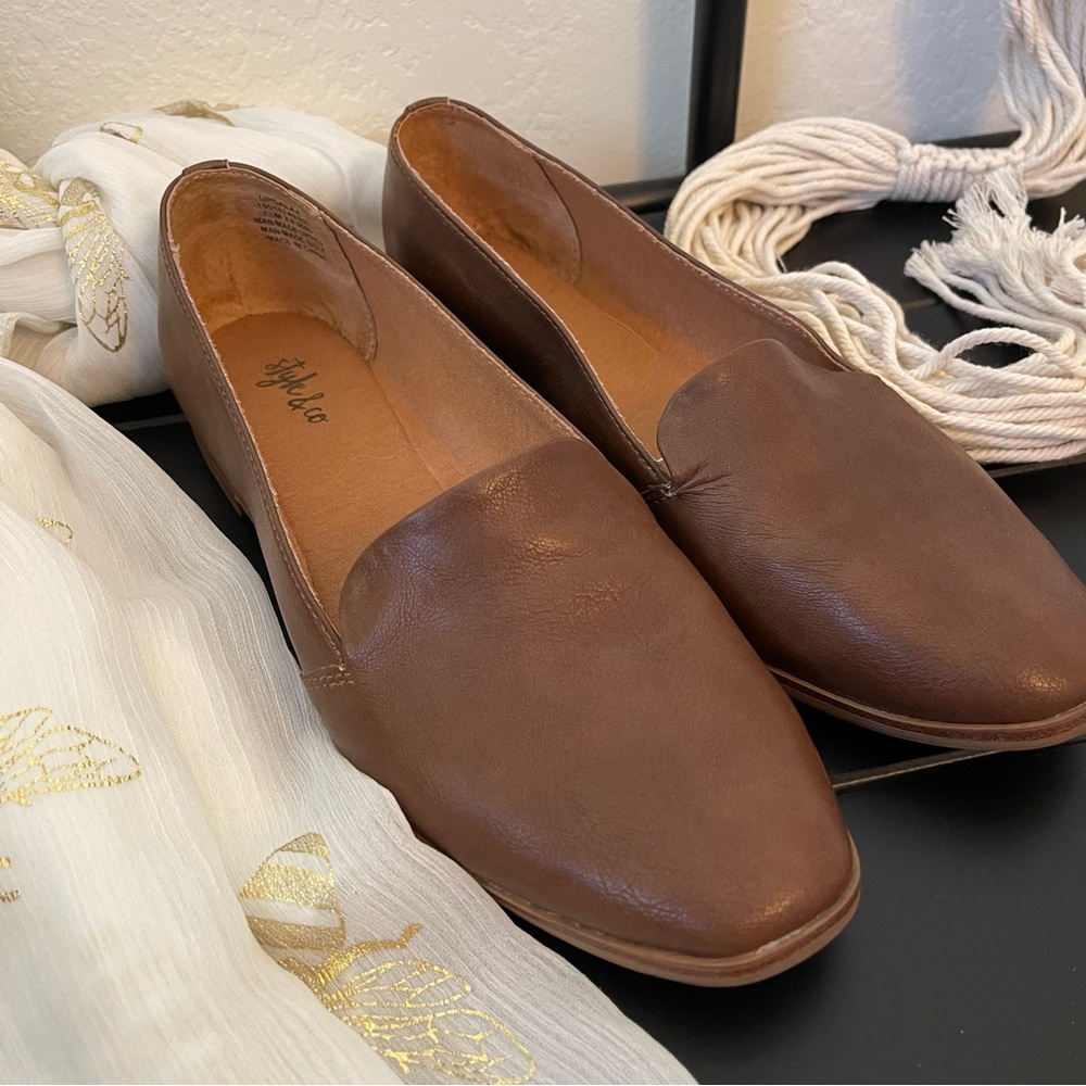 Brown Style & Co Loafers